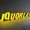 LED Rimless Resin Letters | Liquid Acrylic Signs