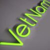 LED Rimless Resin Letters | Liquid Acrylic Signs