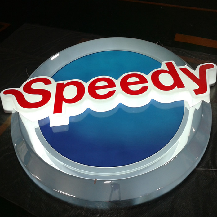 LED Vacuum Formed Sign