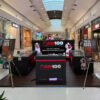 Modular Lockable SEG Fabric Counter | Pop-Up Cashier Desk