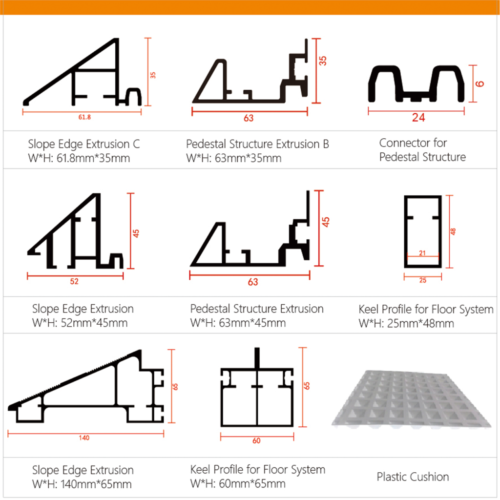 Modular Raised Exhibition &amp; Pop-Up Floor System | Cable Management Platform