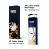 Modular Tension Cubic Fabric Tower Display | 3D Standalone Tower