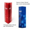 Modular Tension Cubic Fabric Tower Display | 3D Standalone Tower