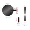 Non-Lit Aluminium Round Blade Sign | Store Front Metal Sign