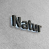 Open Back Stainless-Steel Letters with LED Halo Lit | Back-Lit Channel Letters