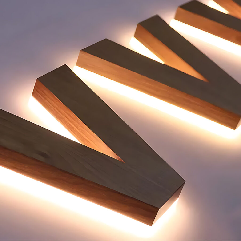 Open Back Stainless-Steel Letters with LED Halo Lit | Back-Lit Channel Letters