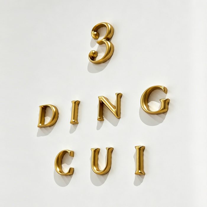 PVC Metallic Letters | Beveled 3D Chrome Effect Signs