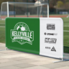 Portable Fabric Crowd Control Barriers | Aluminium Frame Display System
