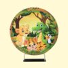 Portable Round &amp; 3D Tension Fabric Backdrops (2000mm Diameter) | Circle Media Walls