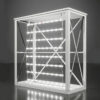 Portable SEG Backlit Counter | Illuminated Pop-Up Display Desk