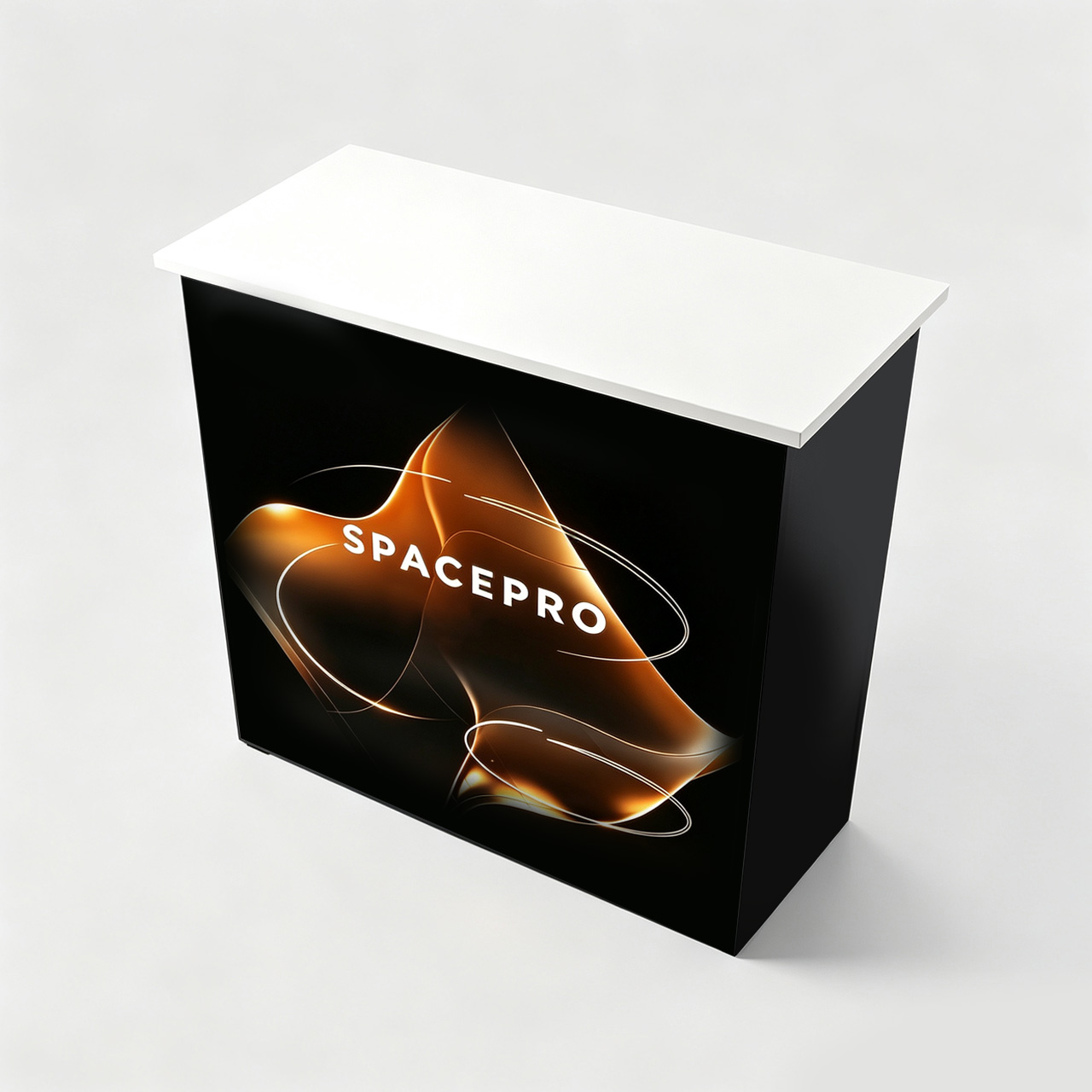 Portable SEG Backlit Counter | Illuminated Pop-Up Display Desk