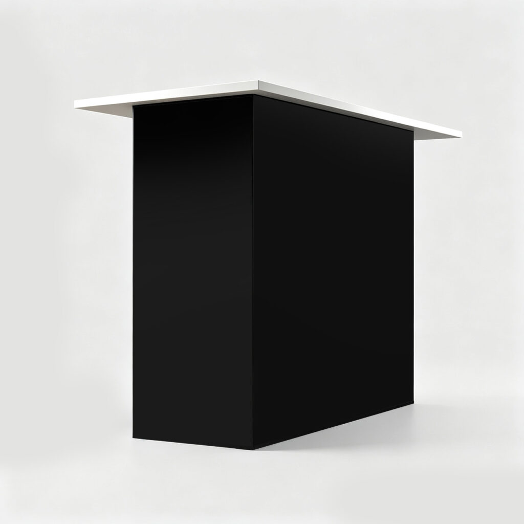 Portable SEG Backlit Counter | Illuminated Pop-Up Display Desk