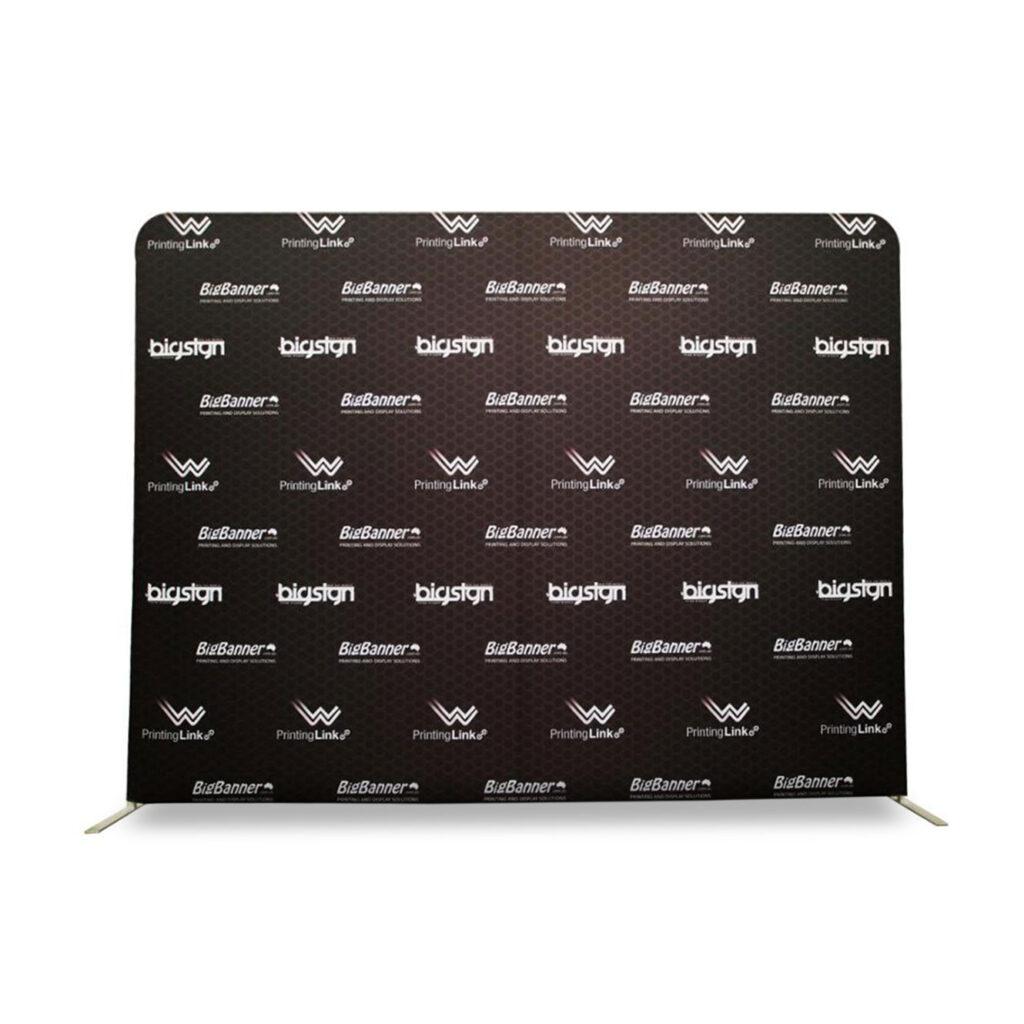 Portable Slimline Exhibition Display Wall | Straight Tension Fabric Backdrop