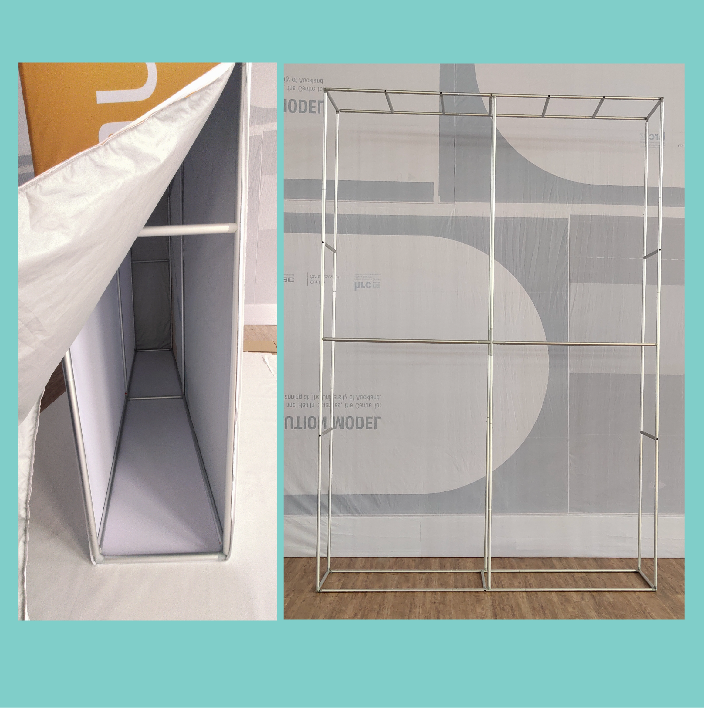 Premium Fabric Wrapped Wall Box | Architectural Tension Fabric Display
