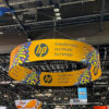 Round Hanging Banner | Sky Hanging Fabric Displays