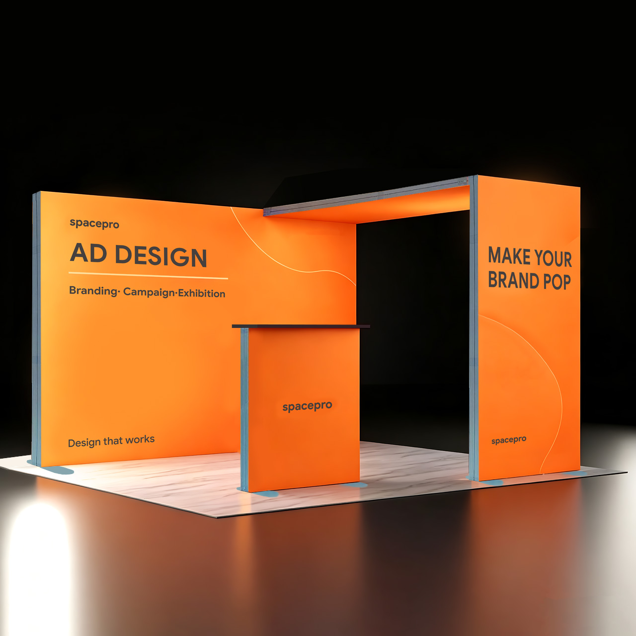 SEG Modular Lightbox Booth Display [Model1]