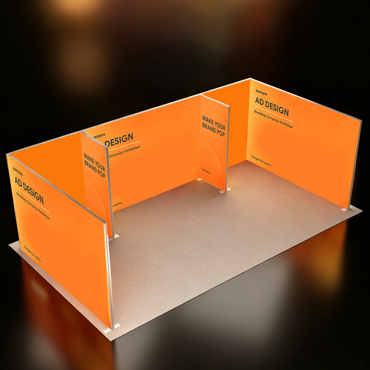 SEG Modular Lightbox Booth Display [Model11]