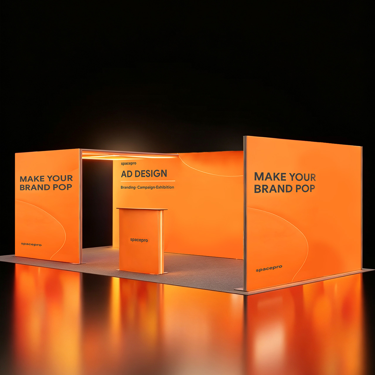 SEG Modular Lightbox Booth Display [Model12]