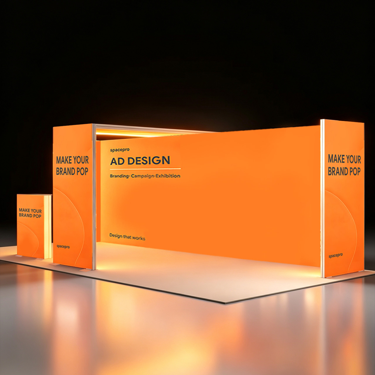 SEG Modular Lightbox Booth Display [Model13]