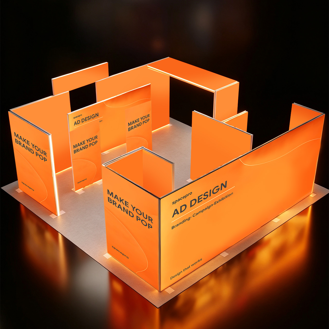 SEG Modular Lightbox Booth Display [Model16]