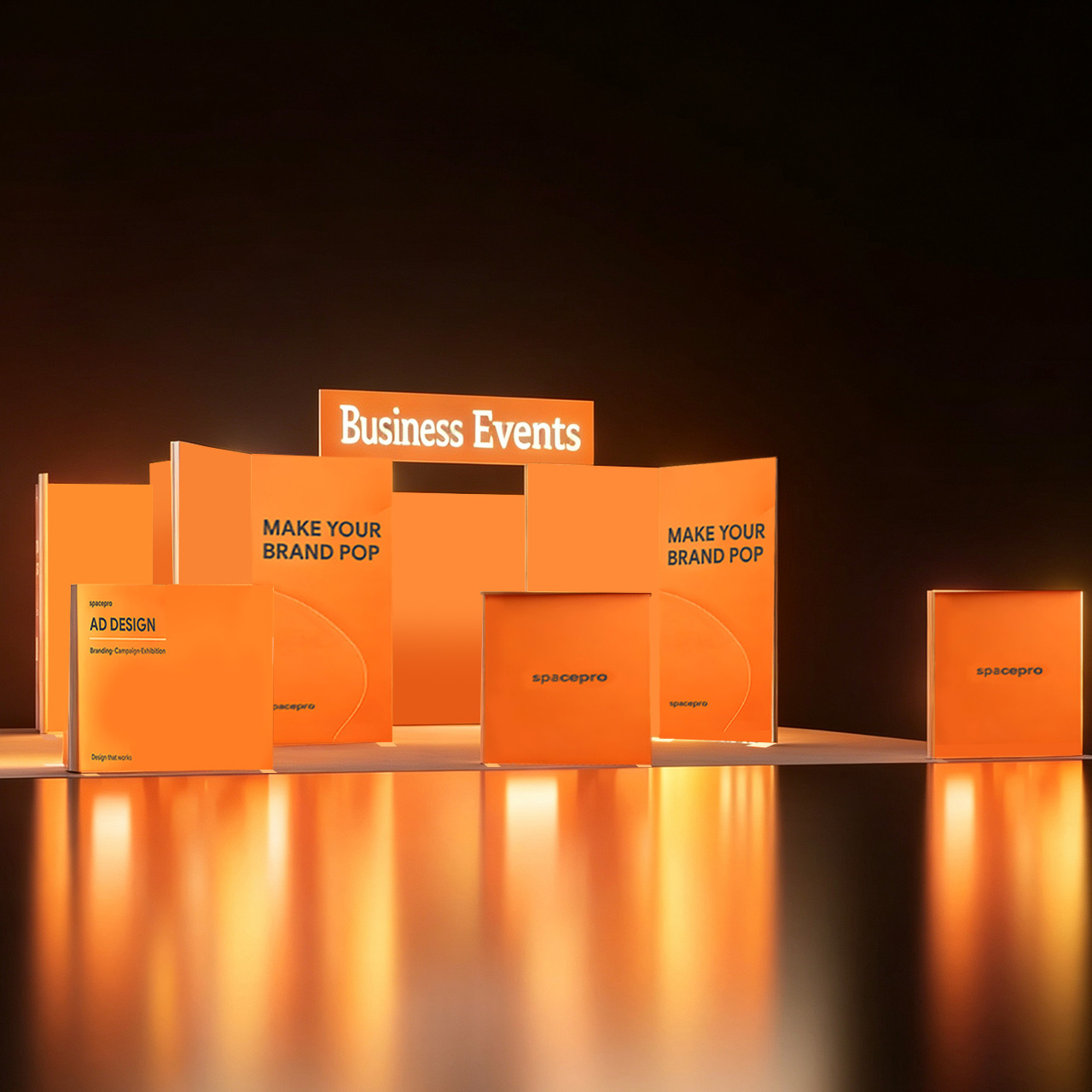 SEG Modular Lightbox Booth Display [Model18]