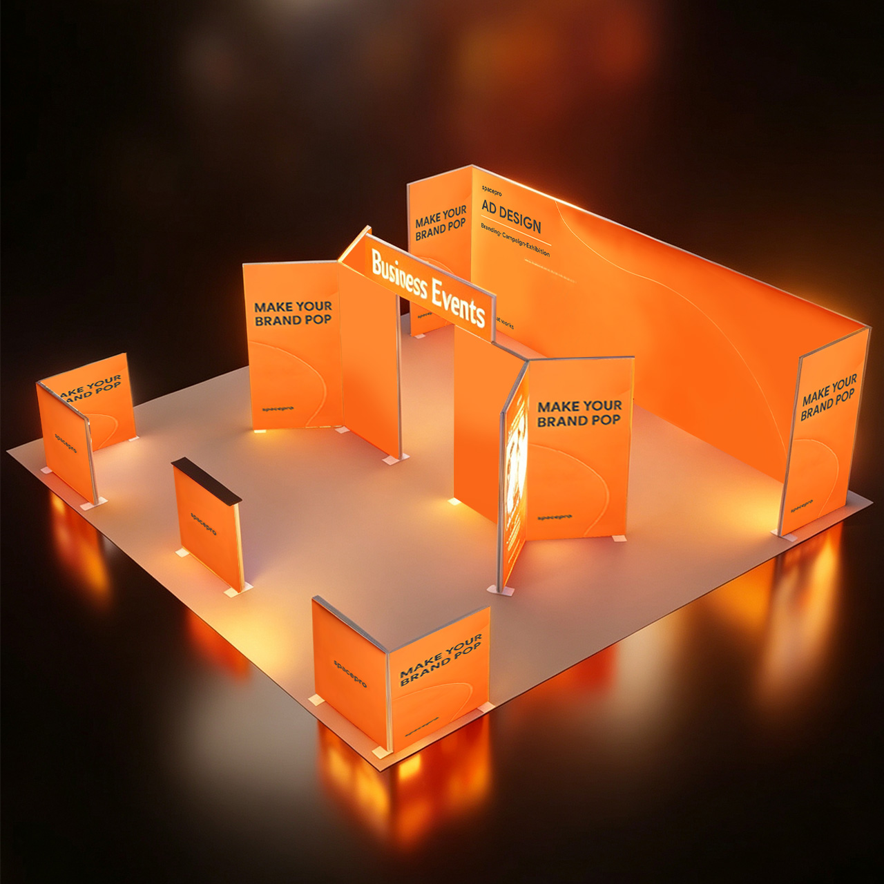 SEG Modular Lightbox Booth Display [Model18]