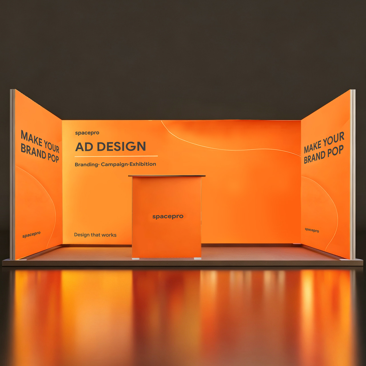 SEG Modular Lightbox Booth Display [Model2]