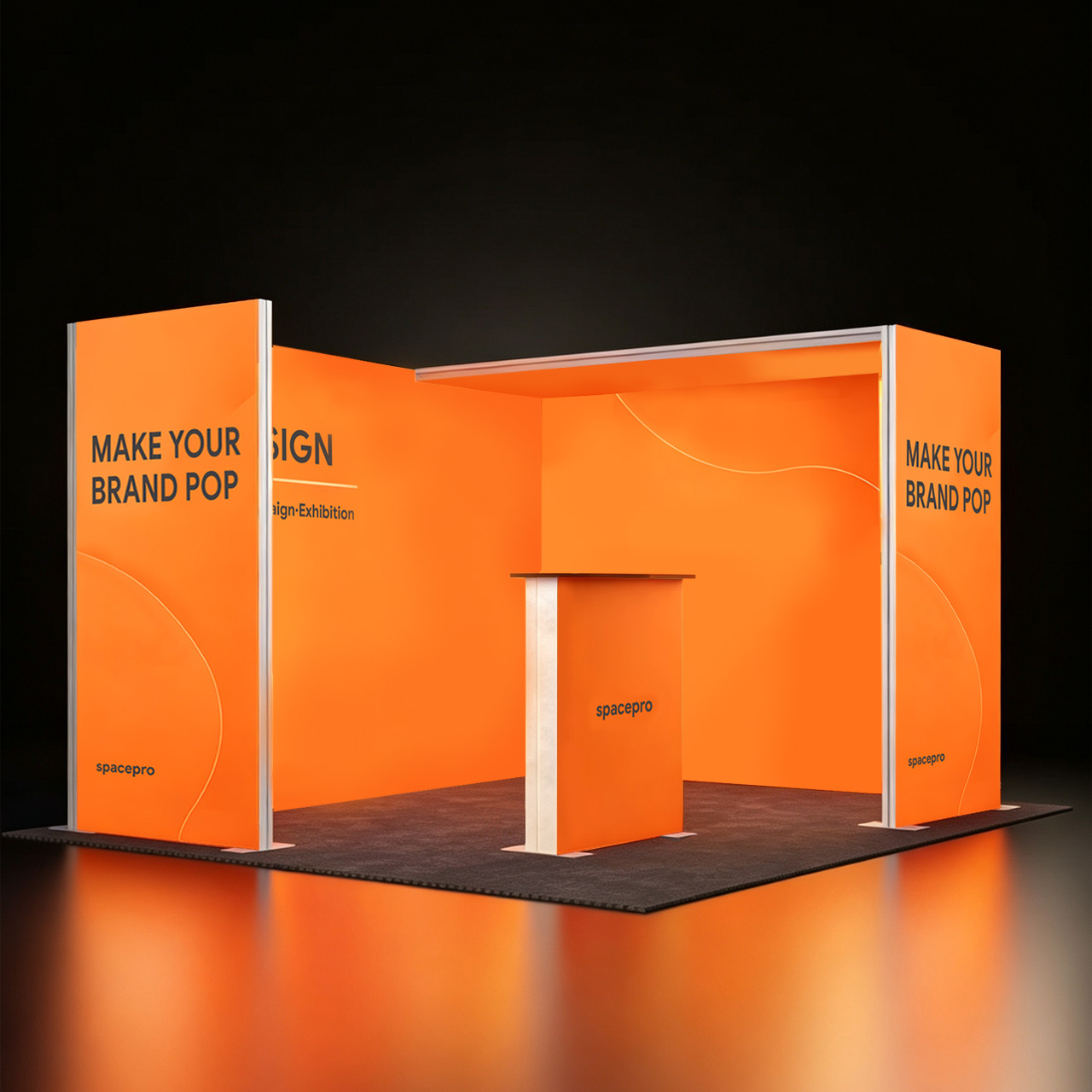 SEG Modular Lightbox Booth Display [Model3]