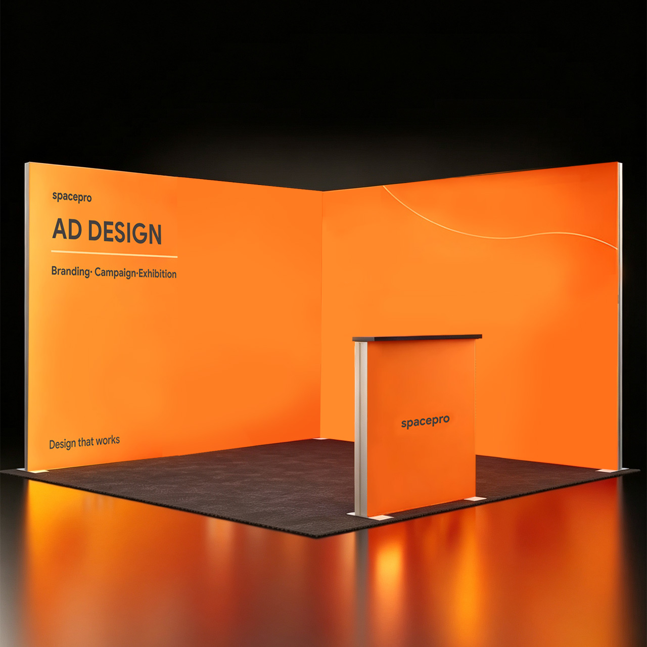 SEG Modular Lightbox Booth Display [Model4]