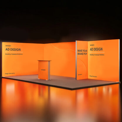 SEG Modular Lightbox Booth Display [Model5]