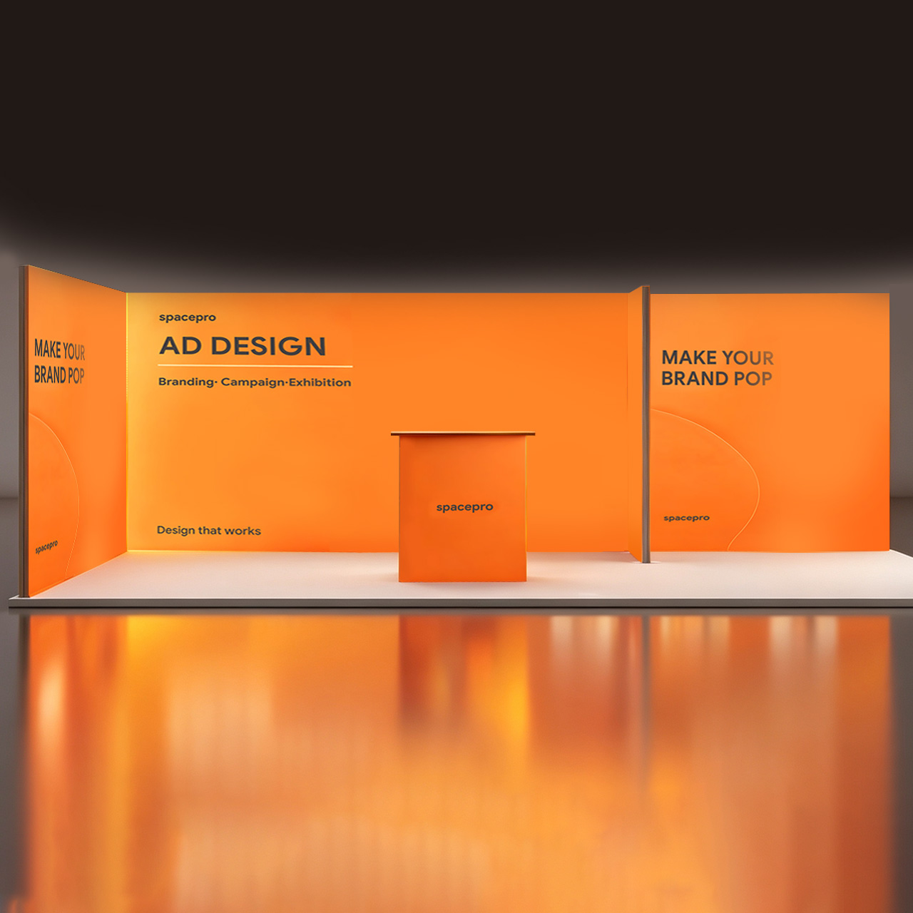 SEG Modular Lightbox Booth Display [Model5]