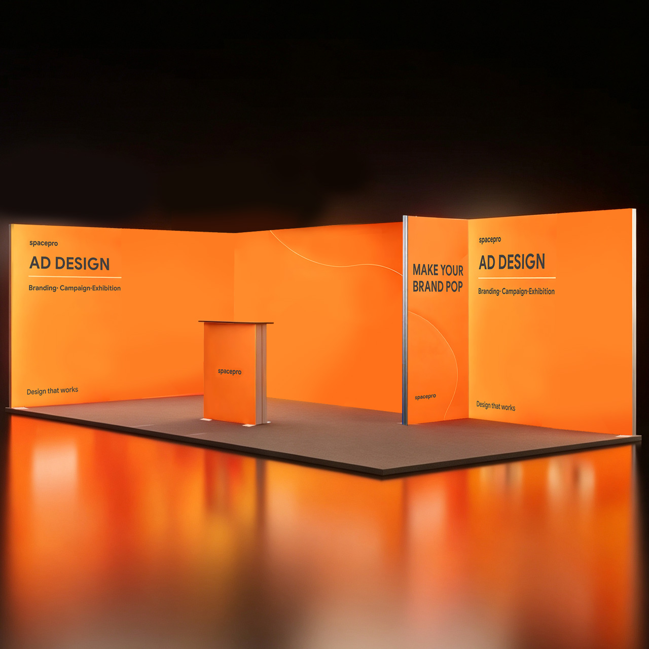 SEG Modular Lightbox Booth Display [Model5]
