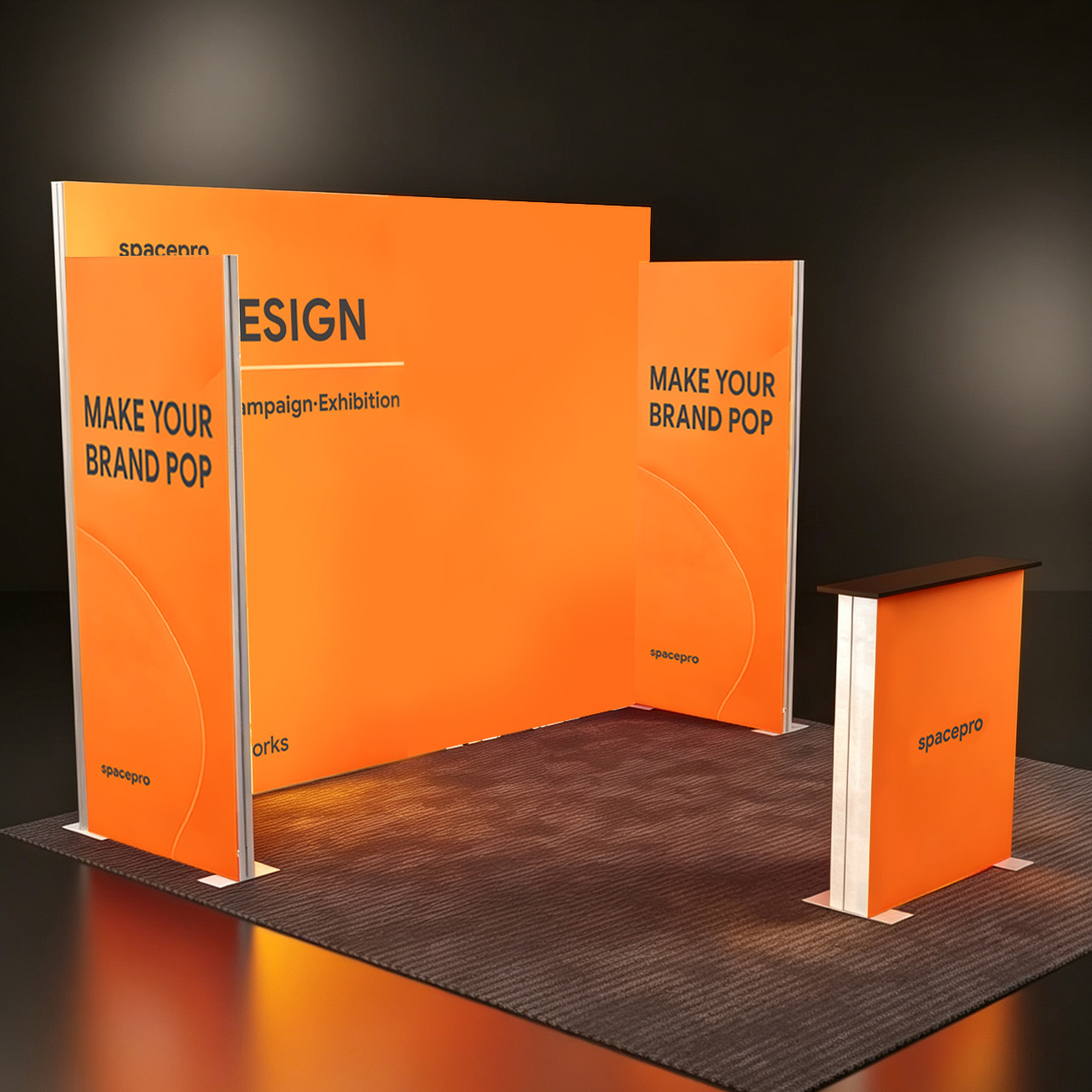 SEG Modular Lightbox Booth Display [Model6]