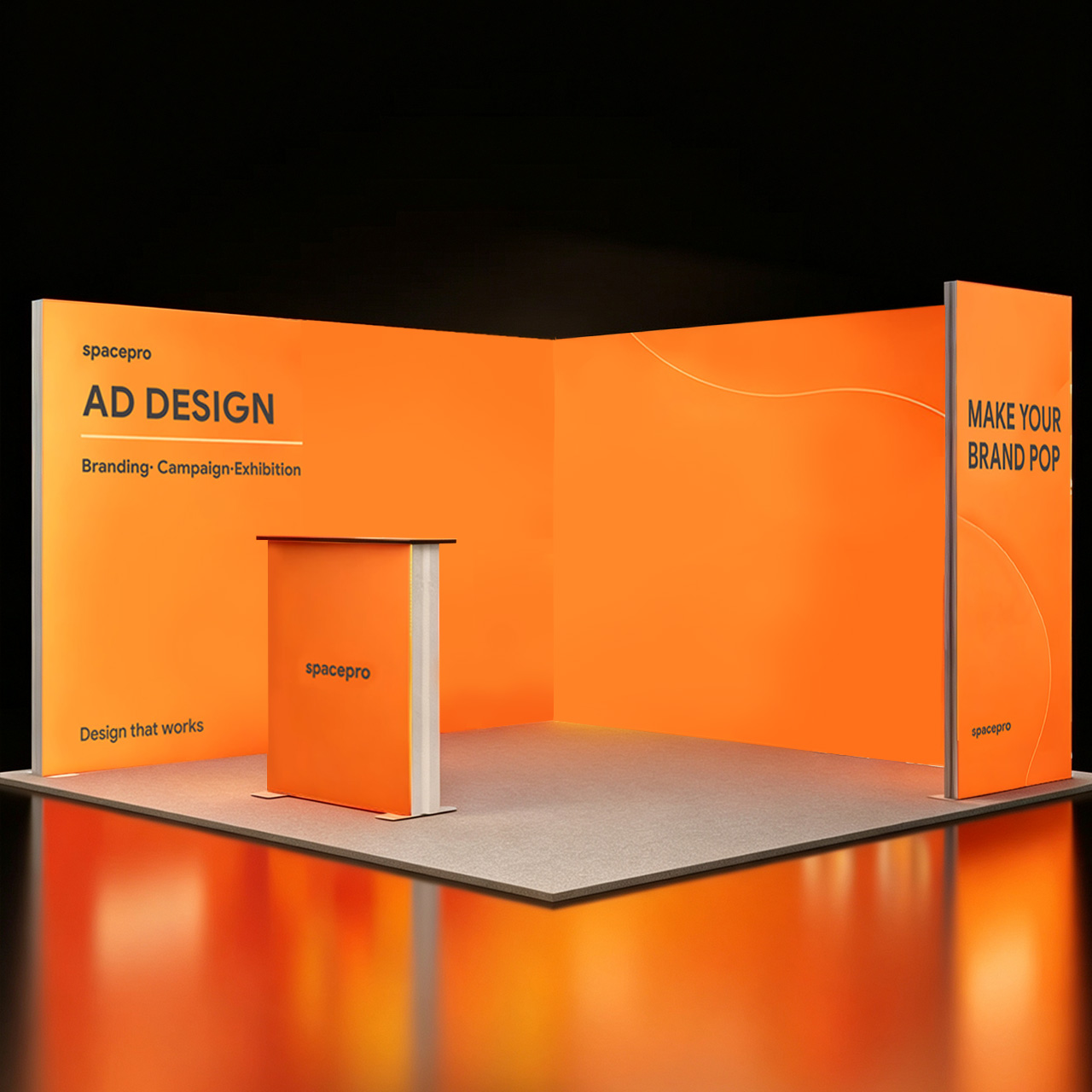 SEG Modular Lightbox Booth Display [Model7]