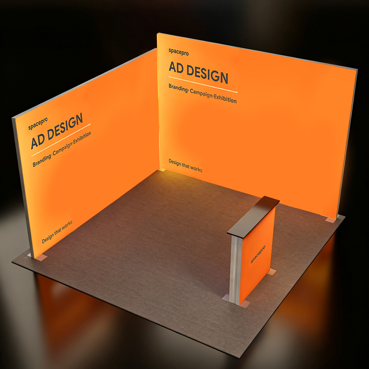 SEG Modular Lightbox Booth Display [Model8]
