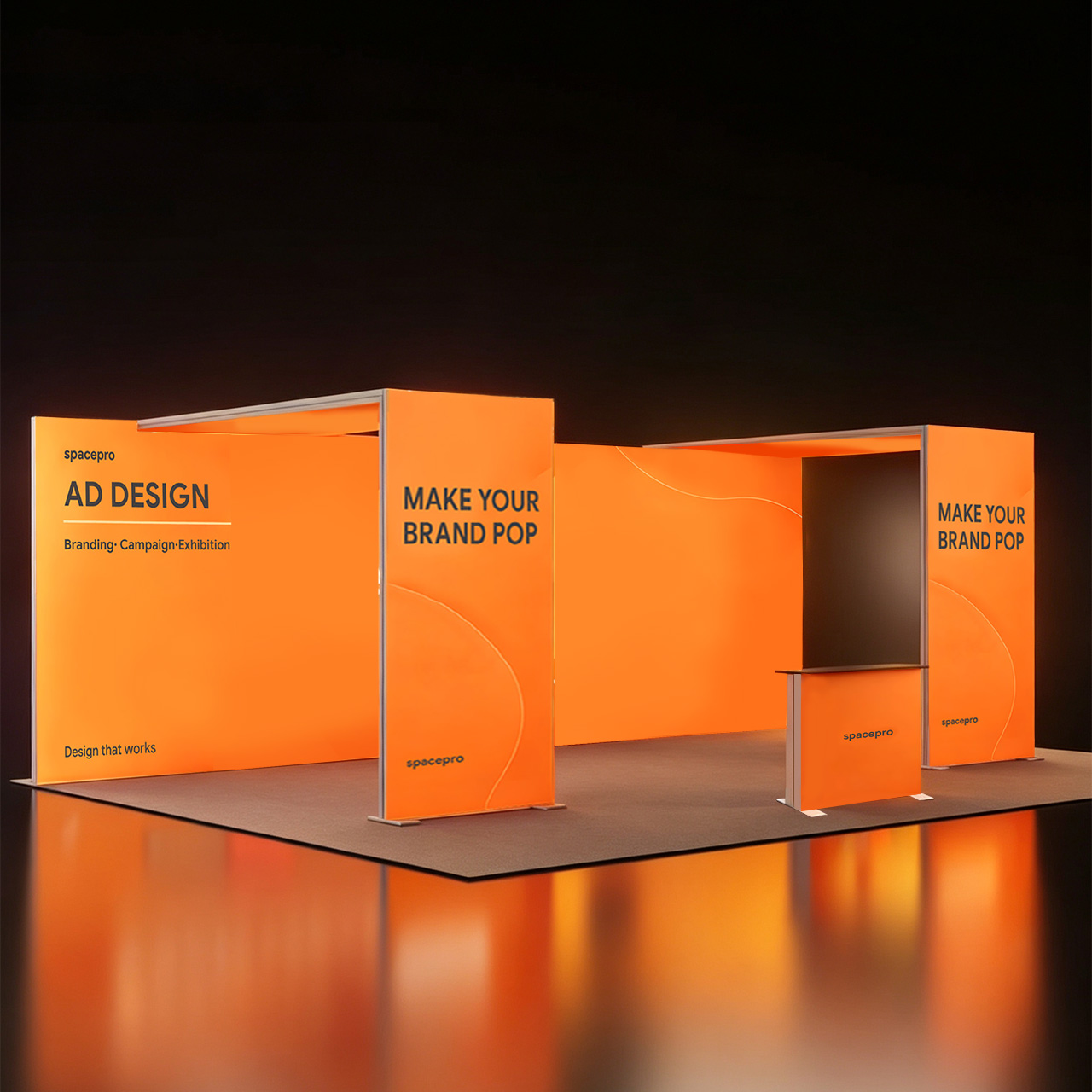 SEG Modular Lightbox Booth Display [Model9]