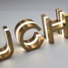 Sandwich Luminous Letters | Mid-Lit Glowing 3D Signs