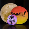 Single Side Round Fabric Lightbox | Large Circle LED SEG Lightbox