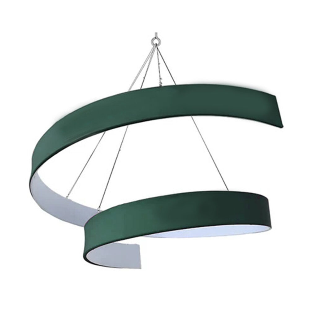 Spiral Hanging Banner | Custom Sky Hanging Displays
