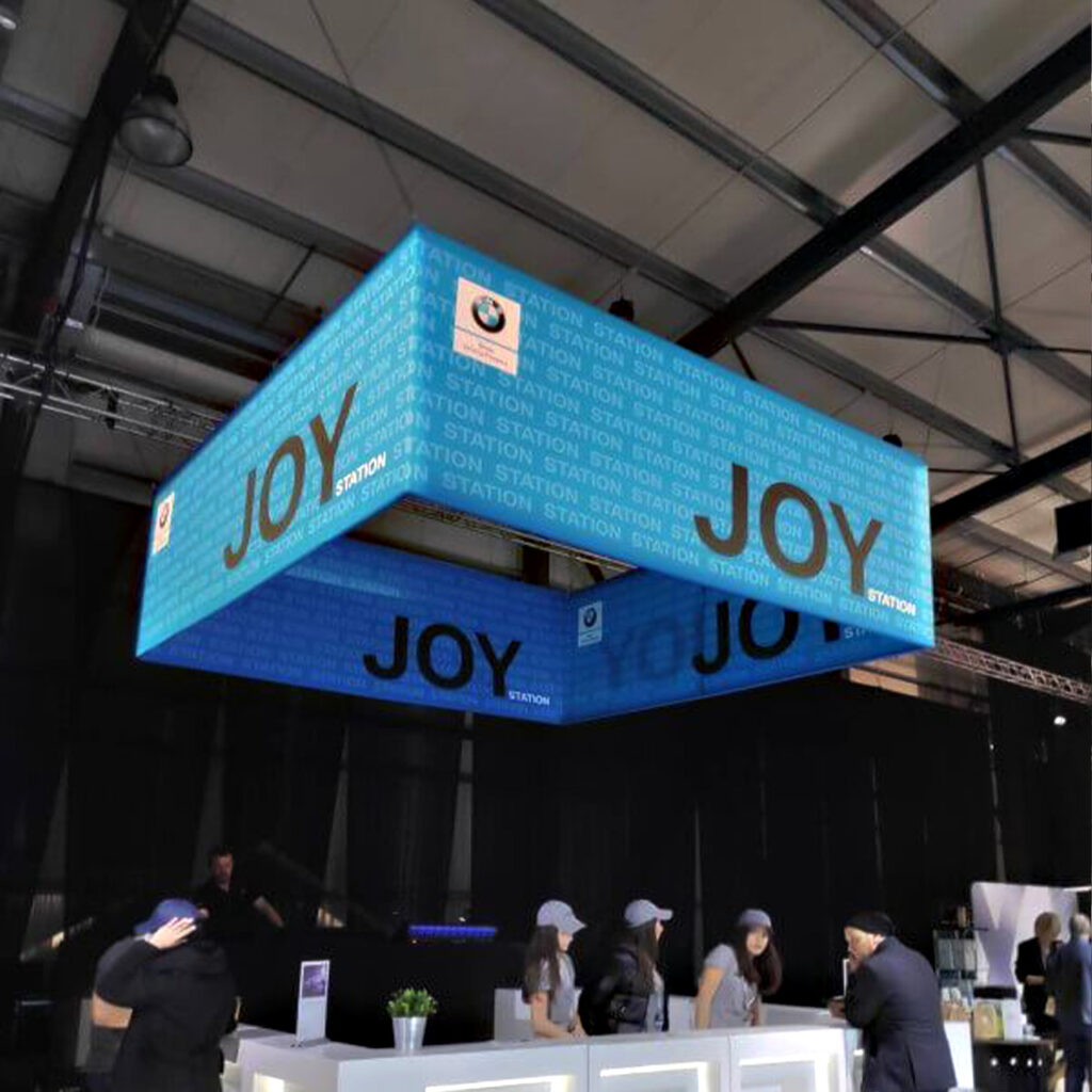 Square Hanging Banner | Overhead Sky Hanging Displays
