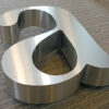 Stainless Steel Channel Letters | Non-Illuminated Metal Fabricated Signs