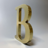 Stainless Steel Channel Letters | Non-Illuminated Metal Fabricated Signs