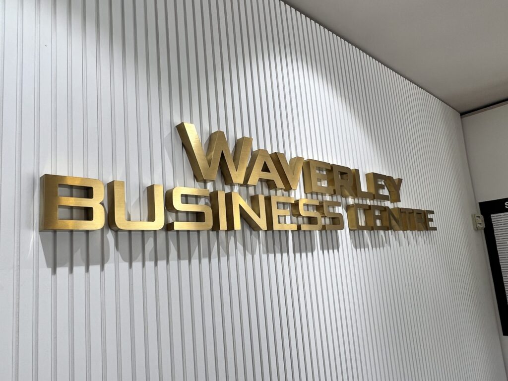 Stainless Steel Channel Letters | Non-Illuminated Metal Fabricated Signs