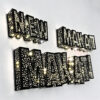 Starlight Backlit Channel Letter Sign | Perforated LED Letters