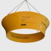 Tapered Round Hanging Banner | Sky Hanging Fabric Displays