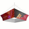 Tapered Square Hanging Banner | Trade Show Sky Hanging Displays