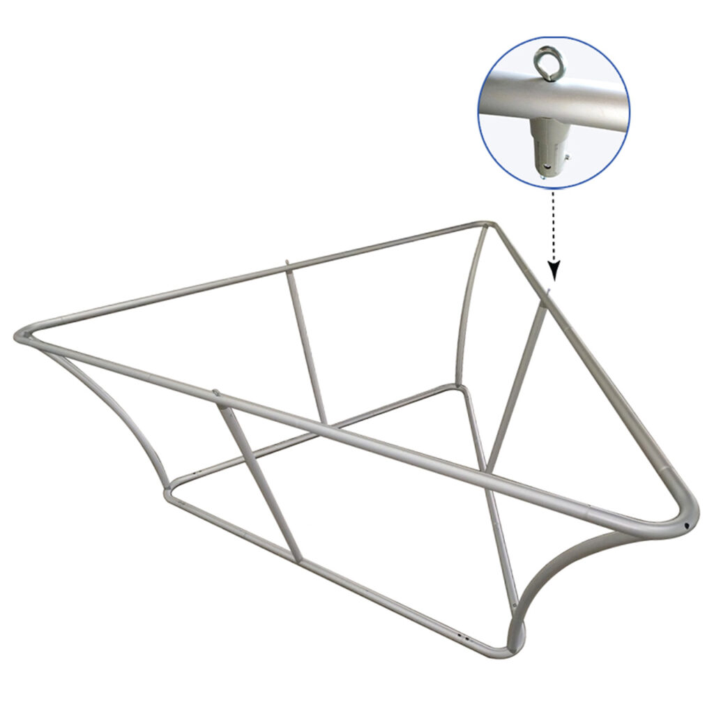 Tapered Triangle Hanging Banner | Exhibition Sky Hanging Displays