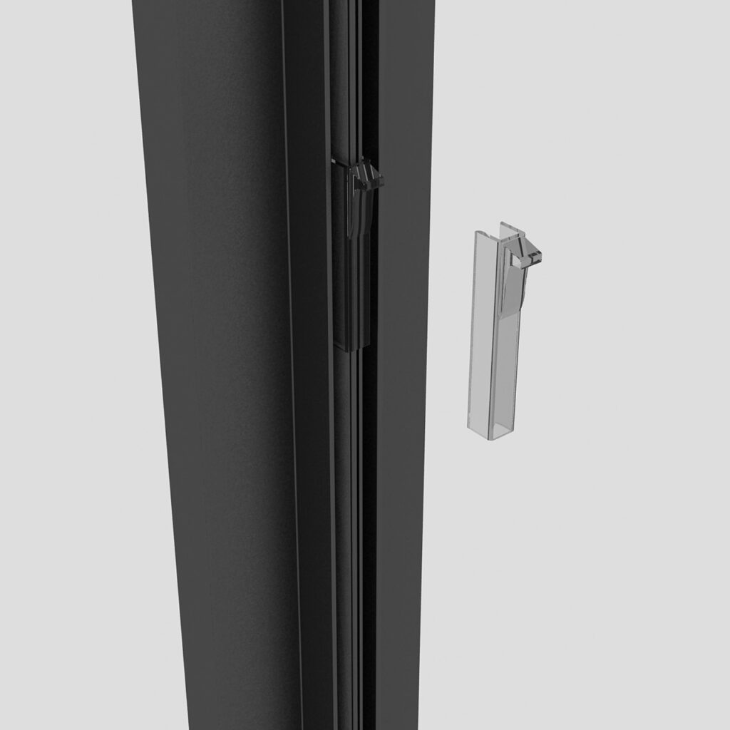 Ultra Slim SEG Mobile Fabric Banner Stand