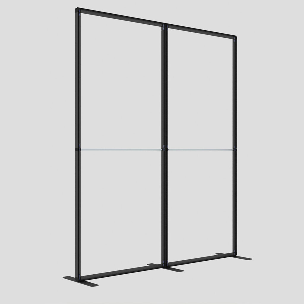 Ultra Slim SEG Mobile Fabric Banner Stand