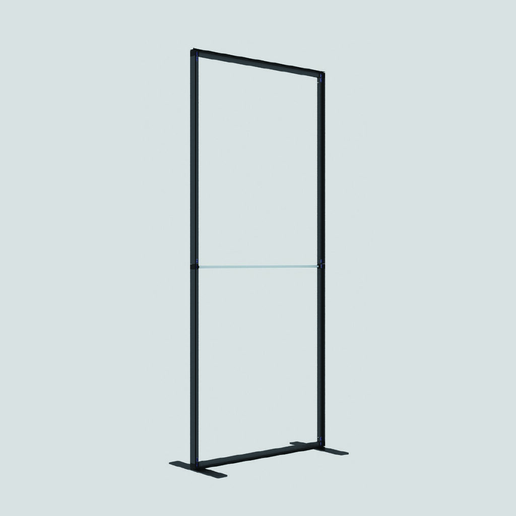 Ultra Slim SEG Mobile Fabric Banner Stand